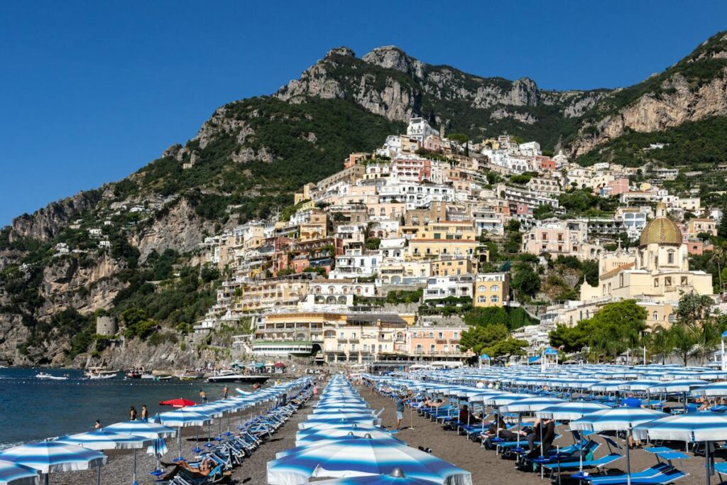 Positano vista dal mare