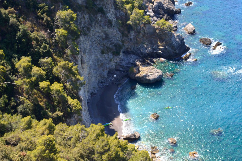 Spiaggia Praiano Costiera amalfitana