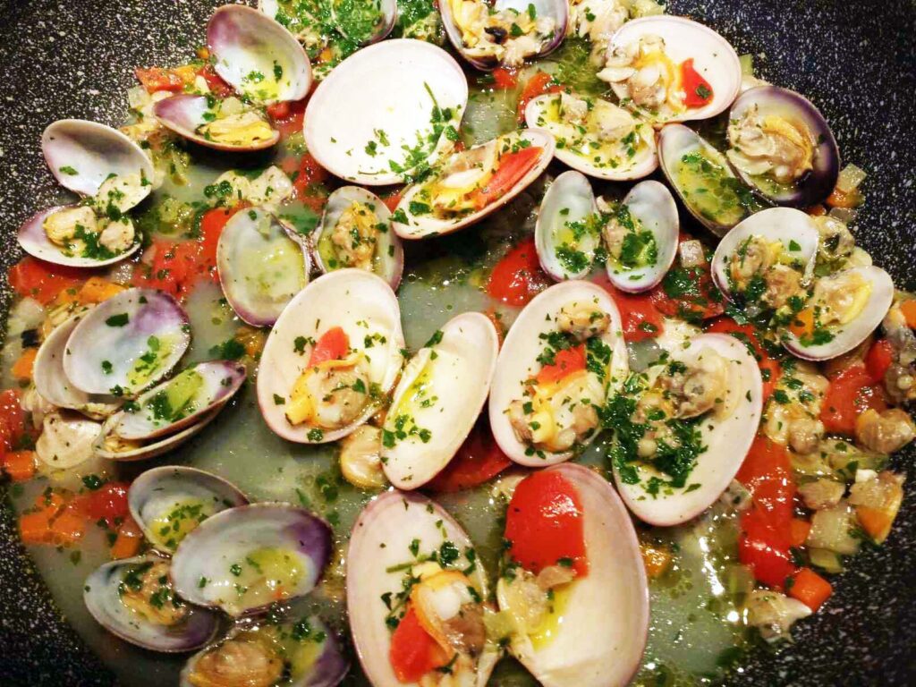 Spaghetti con vongole “alla Stefano”