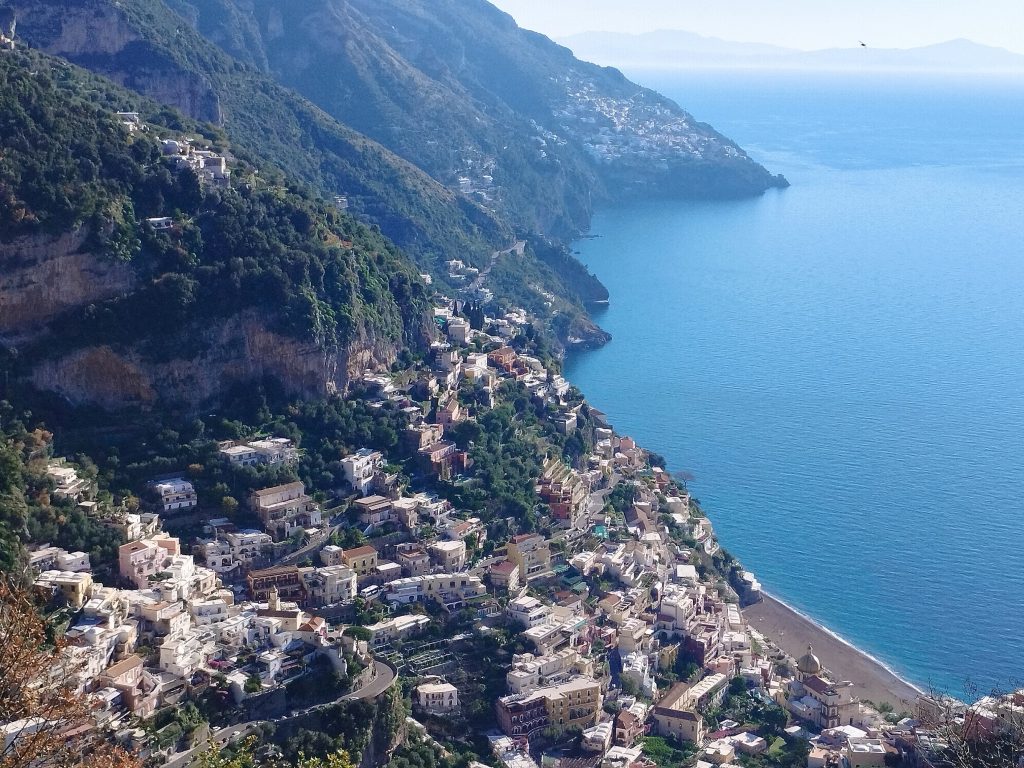 Sentiero Tese Positano panorama