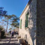 sentiero fino al rifugio della forestale