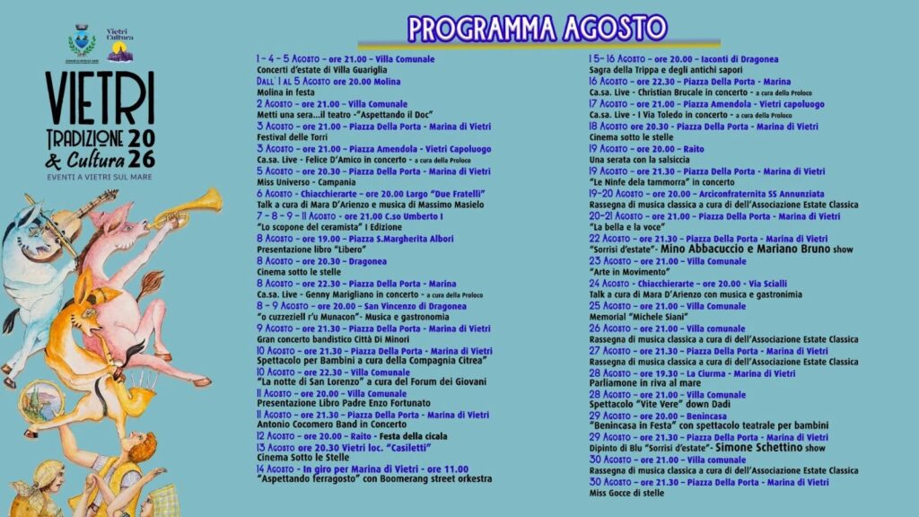 eventi vietri 2026